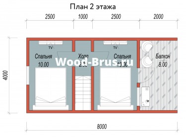 Каркасный дом проект Аксел - 3