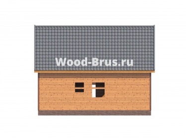 Сруб дома проект Оскар - 6
