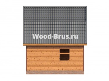 Сруб дома проект Эрик - 4