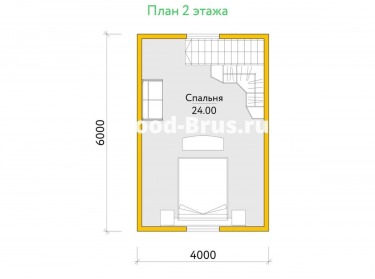 Сруб дома проект Кеннет - 3