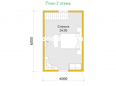Сруб дома проект Никлас - 3
