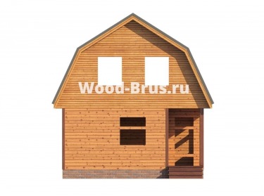 Сруб дома проект Лассе - 4