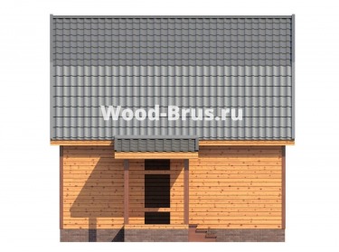 Сруб дома проект Франс - 4