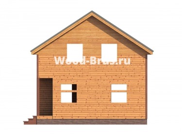 Сруб дома проект Эйнар - 7