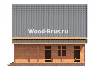 Сруб дома проект Энок - 4