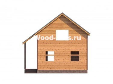 Сруб дома проект Фроде - 7