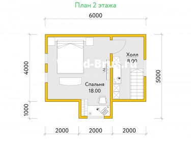 Сруб дома проект Вестар - 3