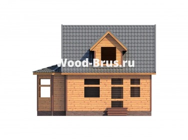 Сруб дома проект Вестар - 7