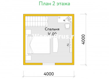 Сруб дома проект Синдри - 3