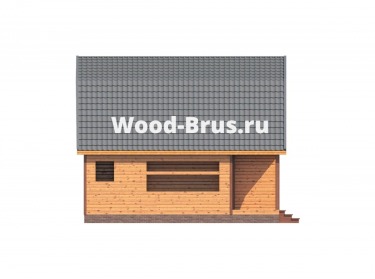Сруб дома проект Иттан - 4
