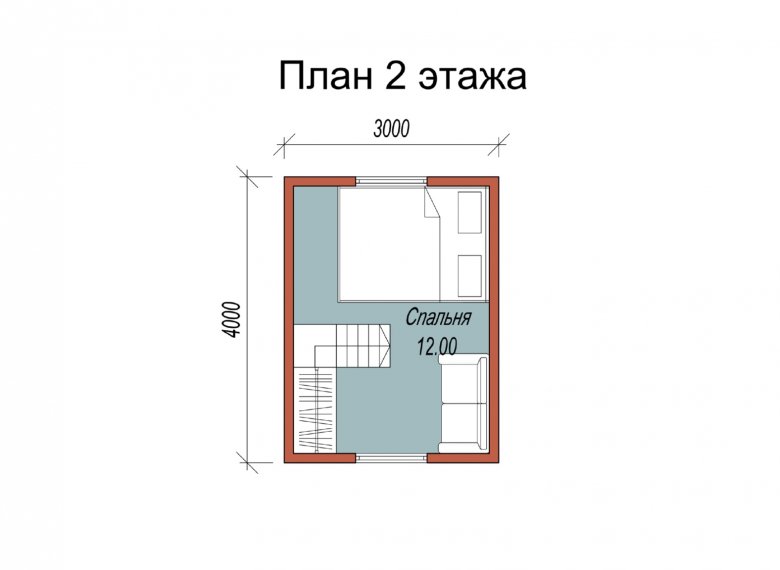 Каркасная баня 4х4 «Севастополь» - фото 3