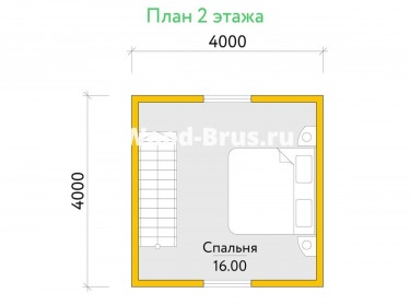 Сруб бани проект Рагна - 3