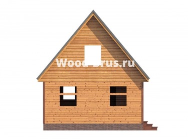 Сруб бани проект Фрида - 4