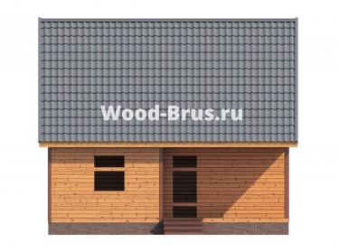 Сруб бани проект Фрида - 6