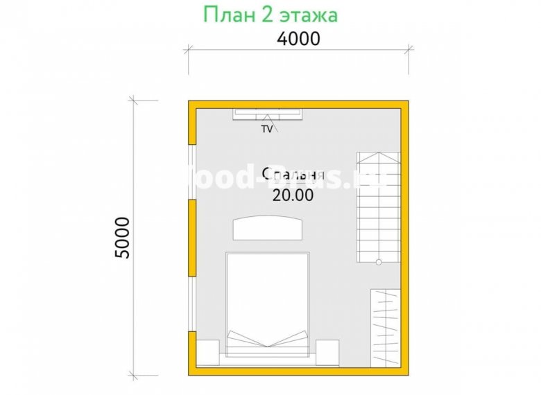 Сруб бани 5х7 Магдалена - фото 3