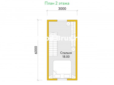 Сруб бани проект Гретта - 3