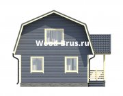 Каркасный дом 7.5х8 «Владивосток» - превью 6
