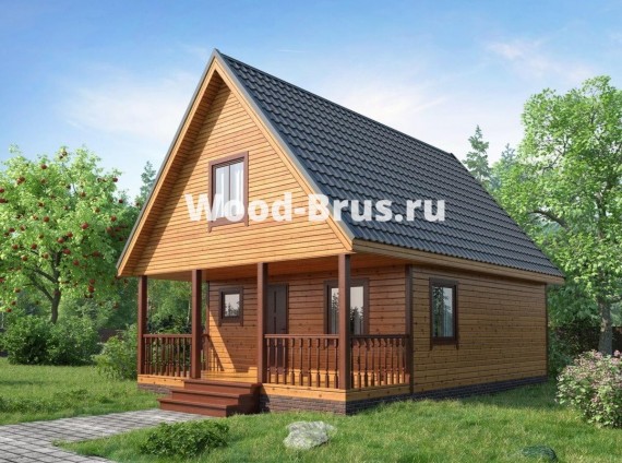 Дом из бруса 6х9 Халле