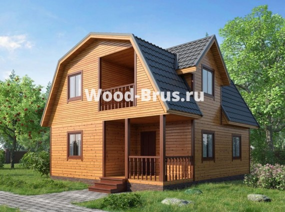 Дом из бруса «Якоб»