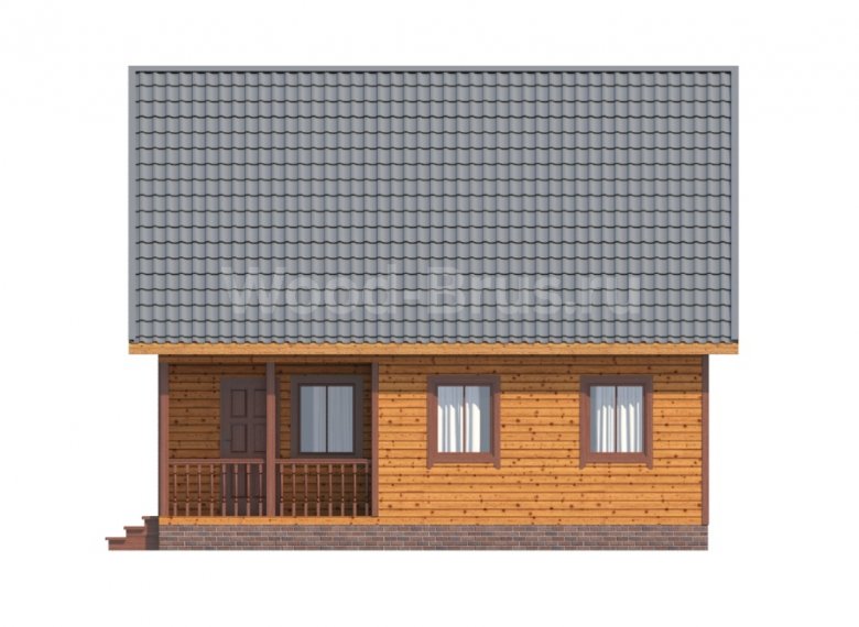 Дом из бруса 7.5х9 Климис - фото 4