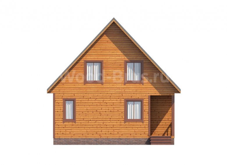 Дом из бруса 7.5х9 Климис - фото 7