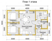 Дом из бруса 6х10 Алтан - превью 2