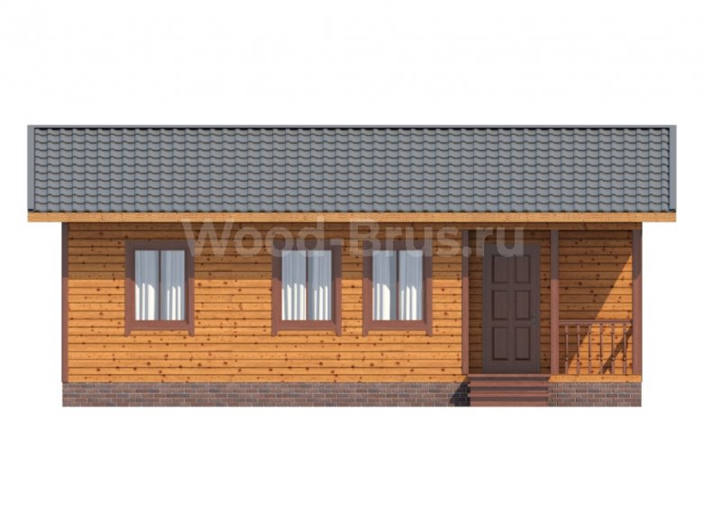Дом из бруса 6х10 Алтан - фото 3