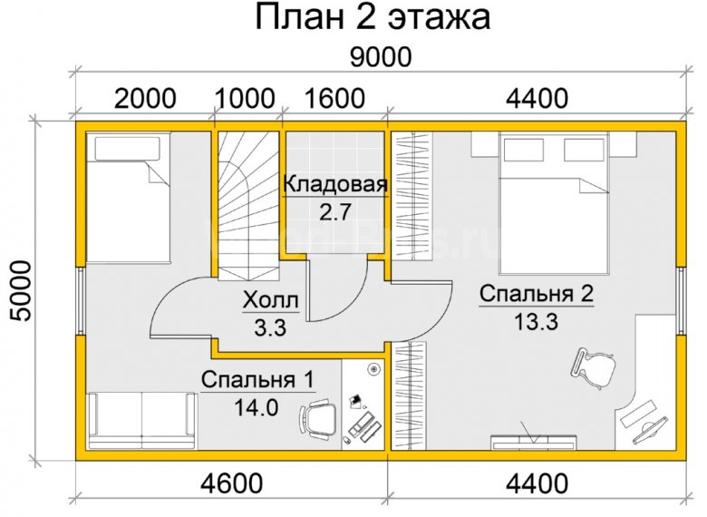 Дом из бруса 6х9 Калум - фото 3