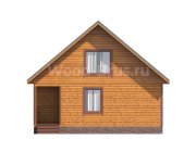 Дом из бруса 7.5х9 Олибрий - превью 4