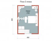 Каркасный дом 6х7,55 «Жуковский» - превью 3