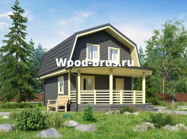 Каркасный дом эконом-класса 6х9