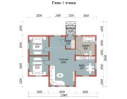 Каркасный дом 7.5х10 «Заречье» - превью 6