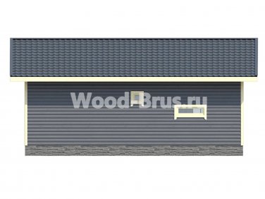  Каркасный дом 8х9 по проекту «Красково» - вид 3