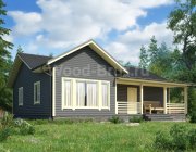 Каркасный дом 10х12 Дрожжино - превью  1