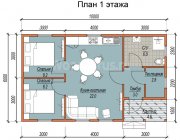 Каркасный дом 6х10 Путилково - превью 2