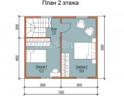 Каркасный дом 6х7 Калининец - превью 3