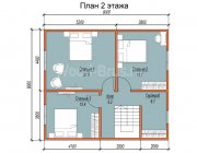 Каркасный дом 8х9 Тучково - превью 3