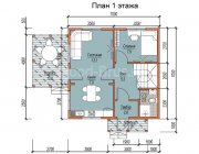 Каркасный дом 7х7 Лопатино - превью 2