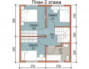 Каркасный дом 7х7 Лопатино - превью 3