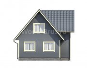 Каркасный дом 7.5х9 Запрудня - превью 4
