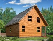 Дом по усадку 7.5х9 Климис - превью  1