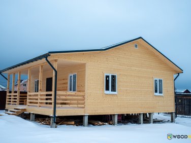 Каркасный дом 9х9 по проекту «Раменское» - фото - 3