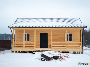 Каркасный дом 9х9 по проекту «Раменское» - фото - 2