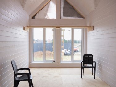 Каркасный дом 9х13 по проекту заказчика - фото - 3