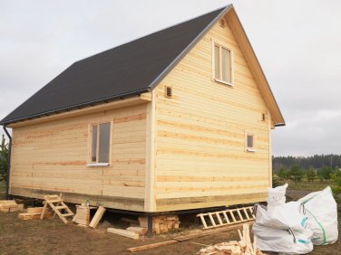 Дом из бруса 6х8 по проекту “Ульрик” - фото - 8