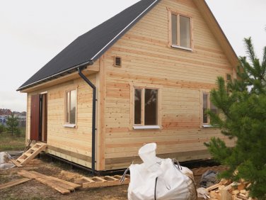 Дом из бруса 6х8 по проекту “Ульрик” - фото - 7