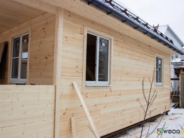 Каркасный дом 6х9 по проекту 