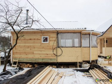 Баня из бруса 6х8 по проекту «Катарина» - фото - 3