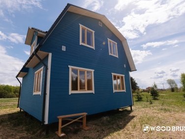 Каркасный дом 7х8 по проекту «Краснозаводск» - фото - 7
