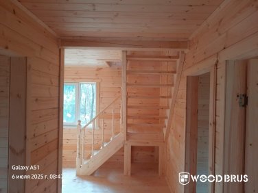 Каркасный дом 7х10 по проекту «Воронеж» - фото - 3